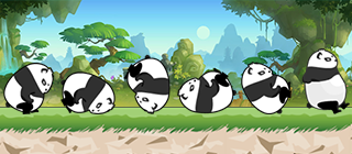 Panda's Bamboo Run